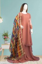 Pink Chiffon Sharara ARA010