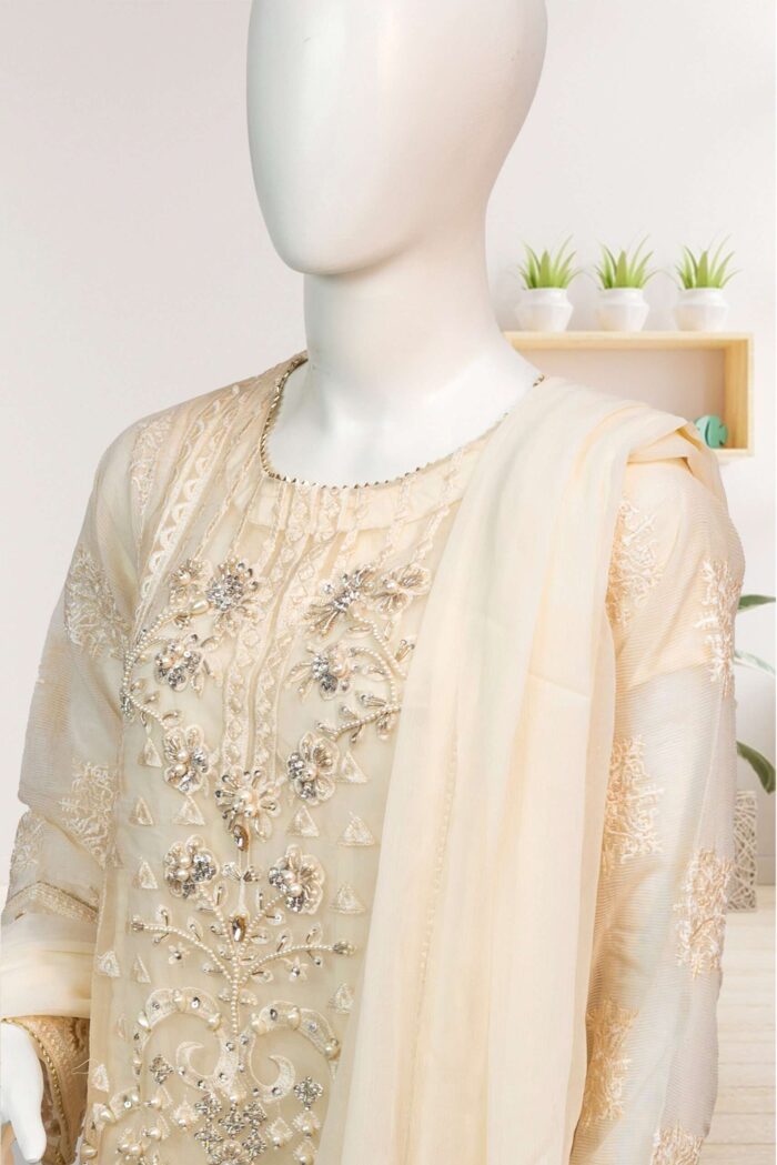 Embroidered Chiffon Suit ARG003 - Image 2