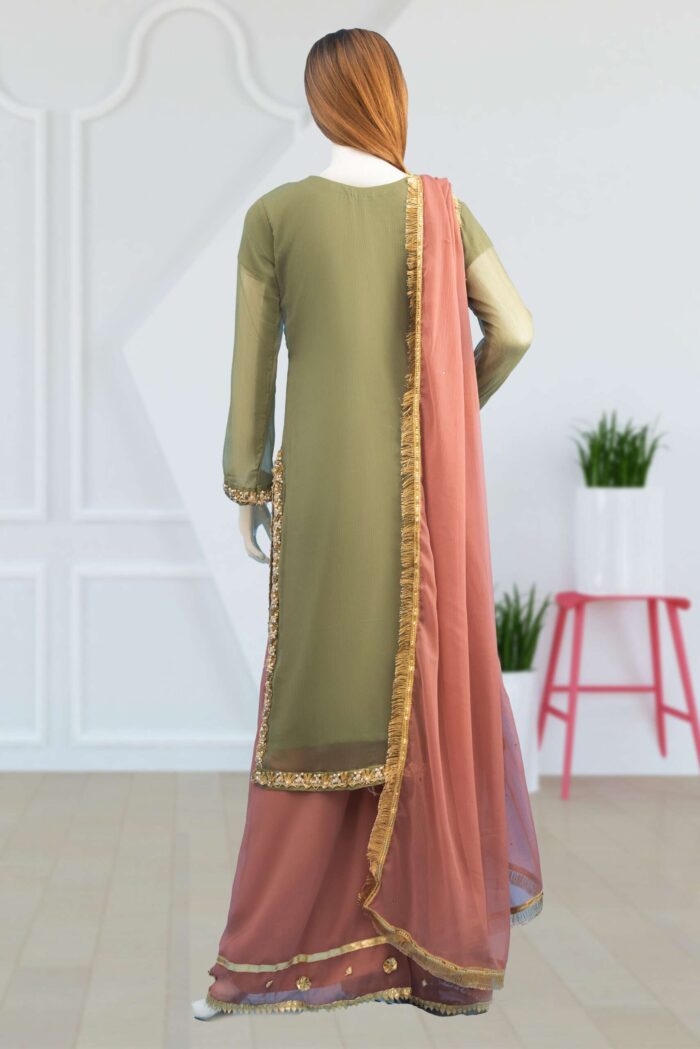 Chiffon Suit ARA013 - Image 3
