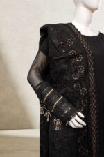 Black Chiffon Suit ARG010 - Image 3