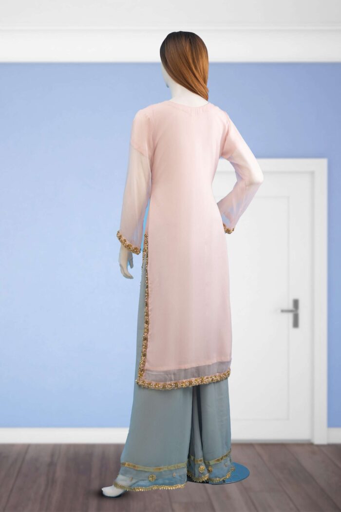 Chiffon Suit ARA014 - Image 3