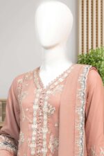 Embroidered Chiffon Suit ARG012 - Image 3