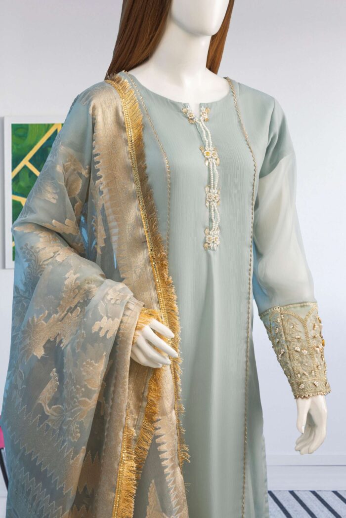 Luxury Chiffon Suit ARA018 - Image 3