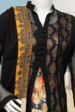 Chiffon Suit with Printed Inner ARG014 - Image 3