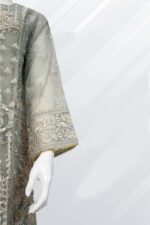 Embroidered Chiffon Suit - ARG001 - Image 3
