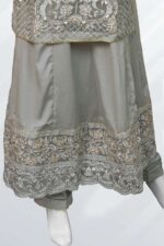 Embroidered Chiffon Suit - ARG001 - Image 4